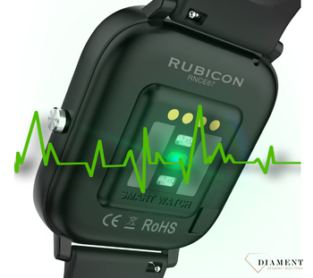 Smartwatch Rubicon 'Różowy Smartwatch' RNCE67 różówy ⌚✓ Bluetooth ✓ (5).png